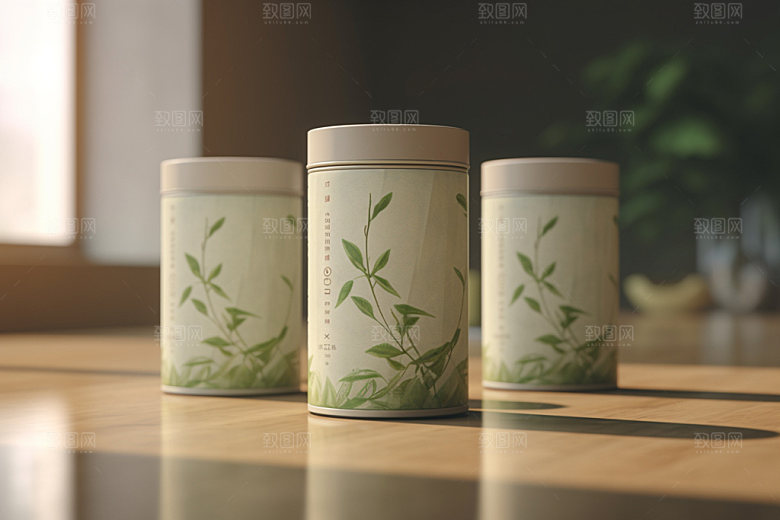 茶叶包装中式包装设计模型