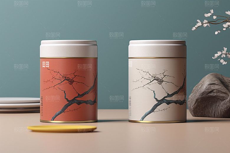 茶叶包装包装设计立体模型