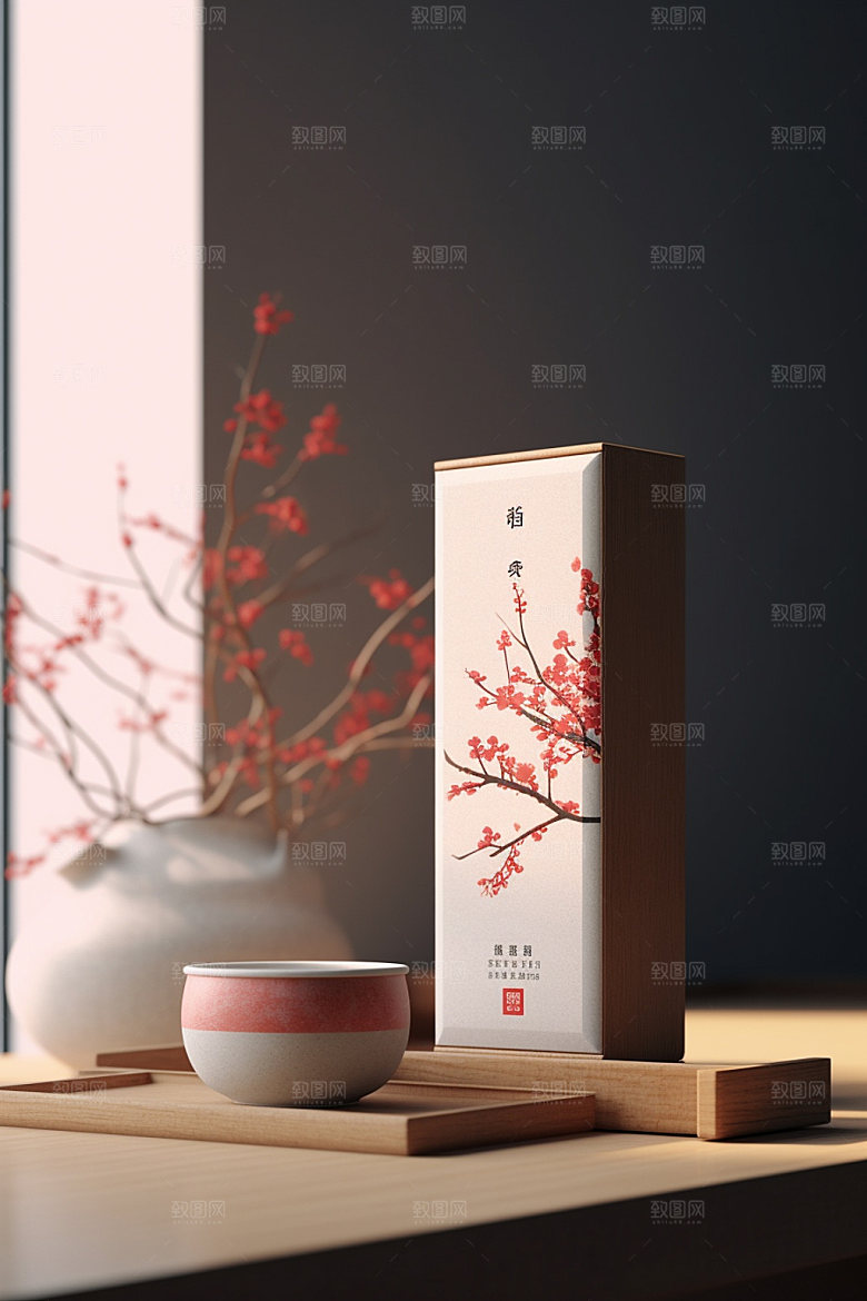 茶叶包装立体包装设计模型