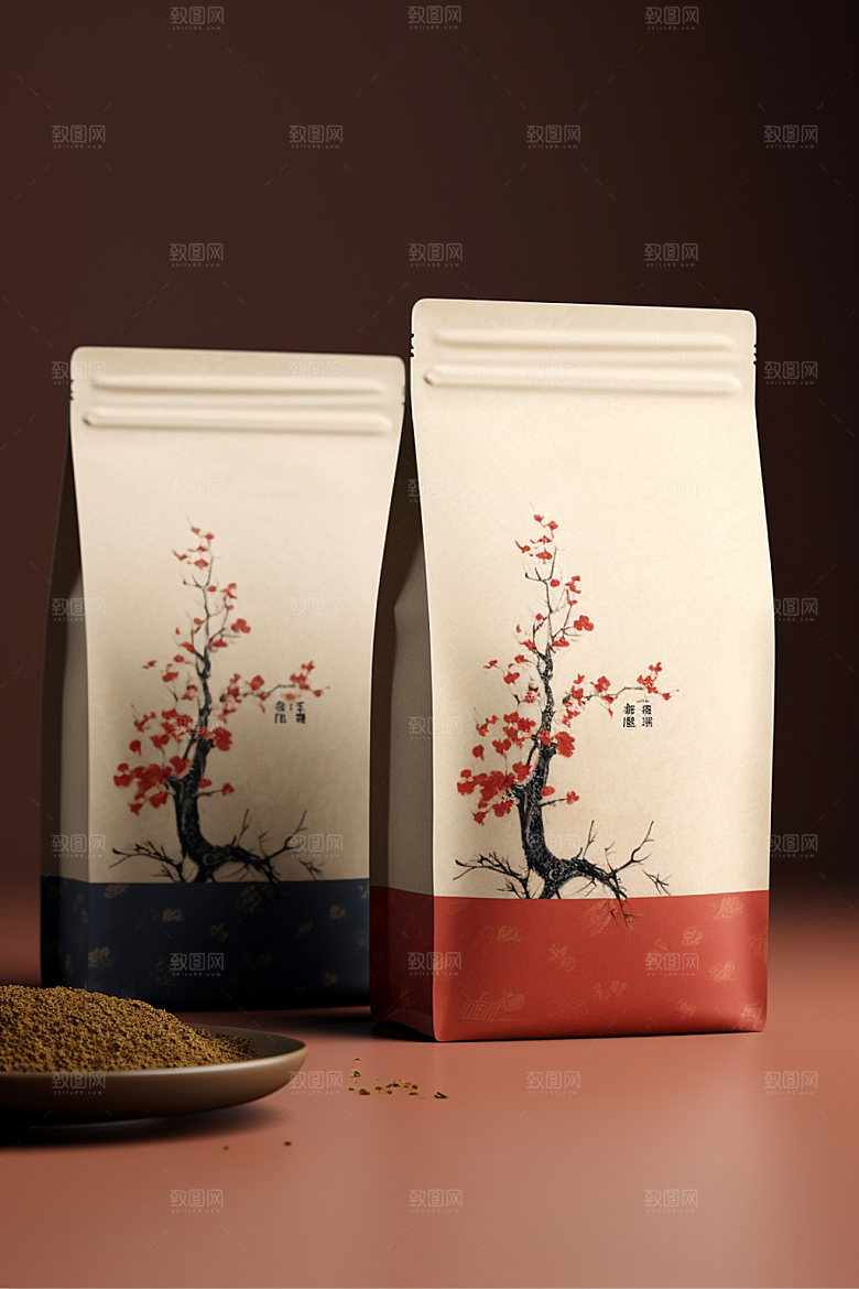 茶叶包装3D茶叶罐模型