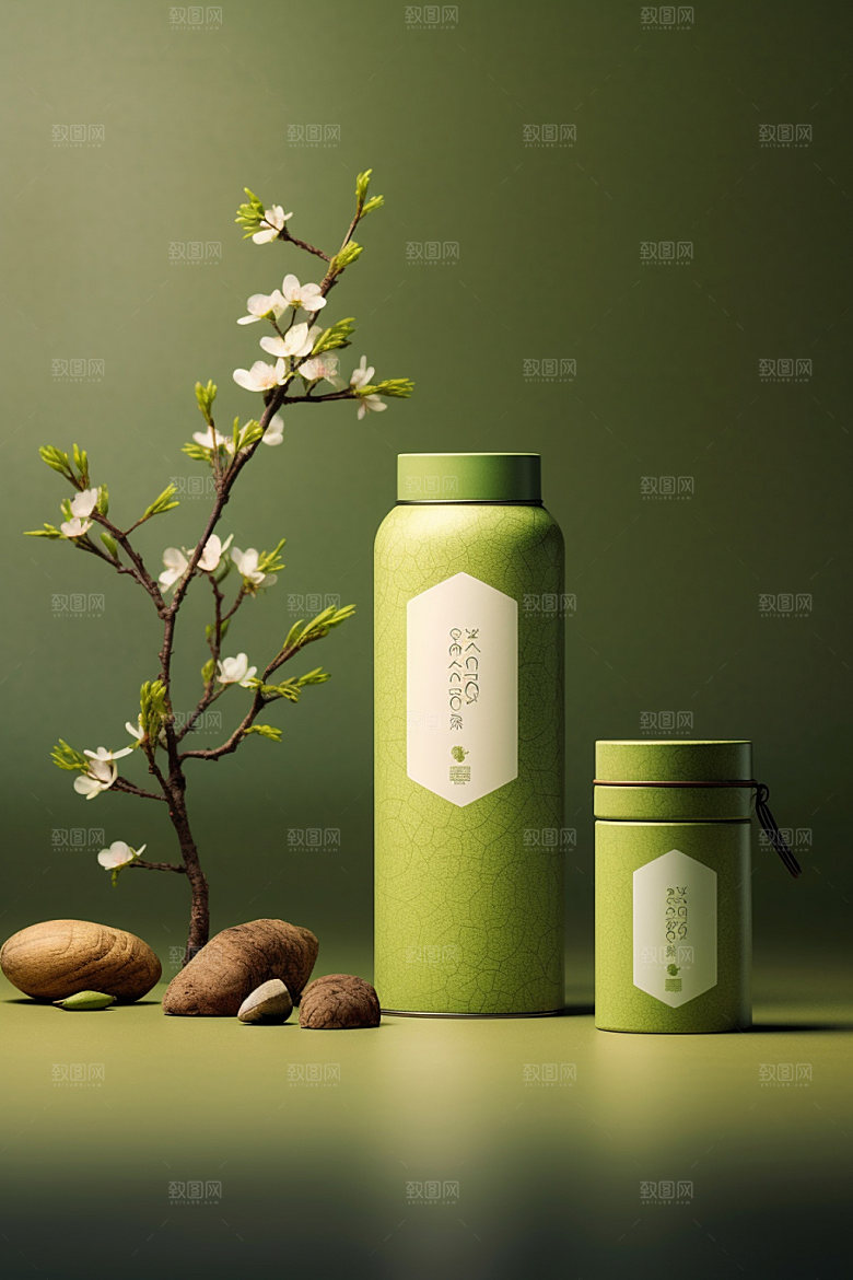 茶叶包装传统立体模型