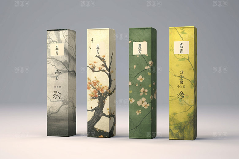 茶叶包装立体茶叶罐模型