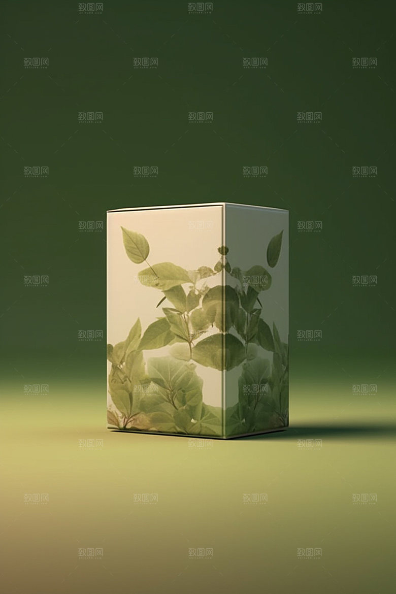 茶叶包装3D立体模型