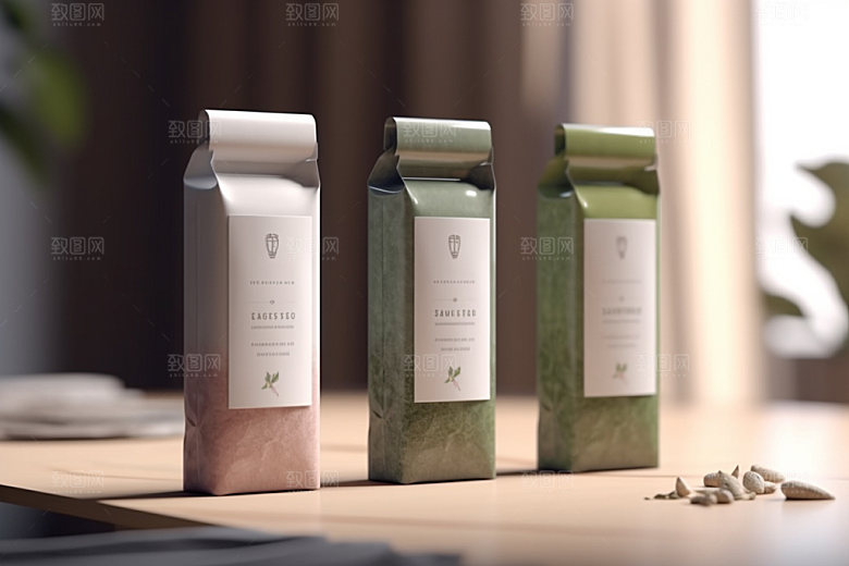 茶叶包装3D茶叶罐模型