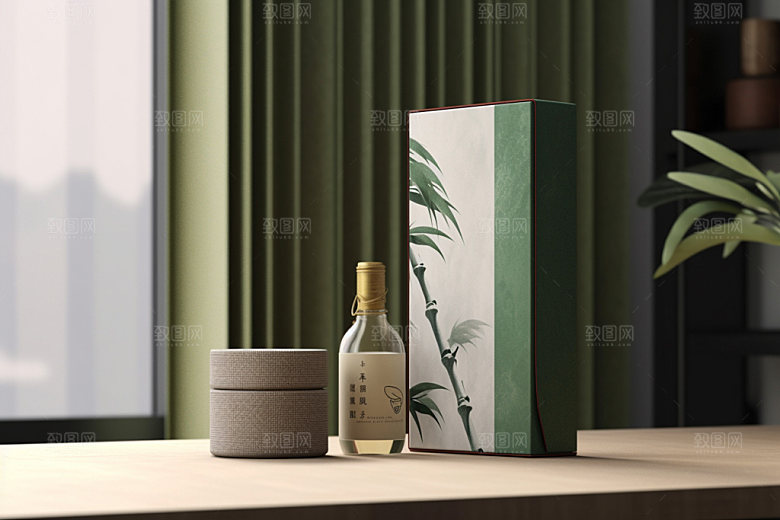 茶叶包装茶叶罐包装设计模型