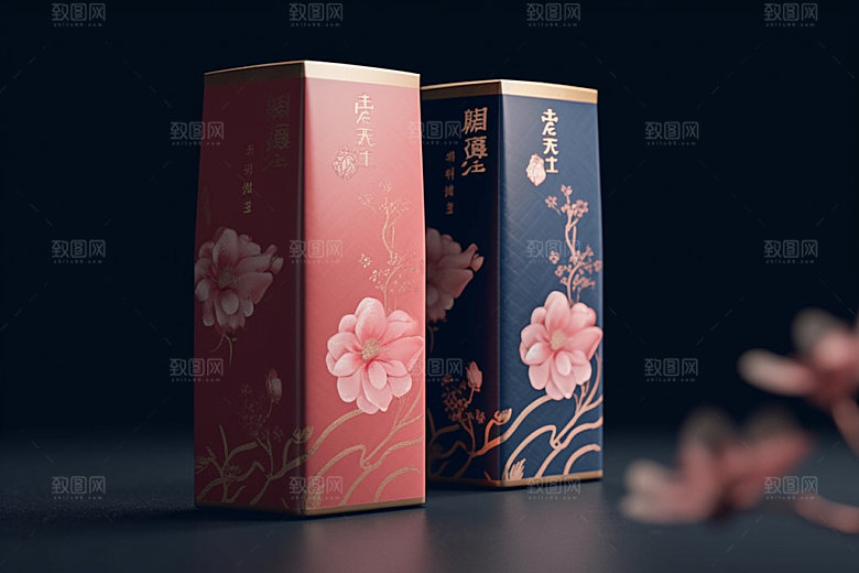 茶叶包装包装设计茶叶罐模型
