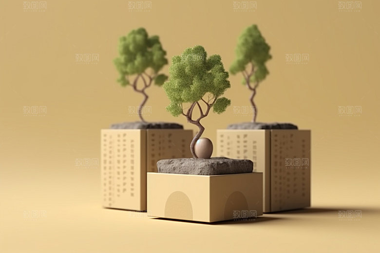 茶叶包装中式包装设计模型