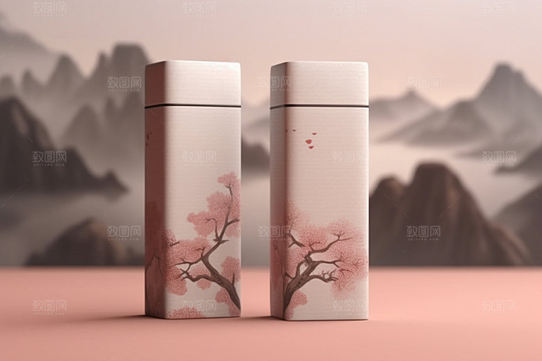 茶叶包装传统包装设计模型