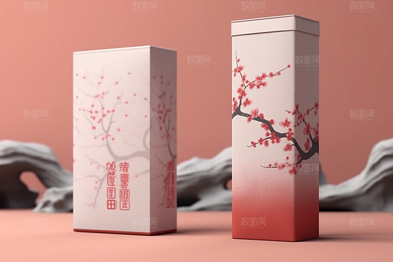 茶叶包装3D茶叶罐模型
