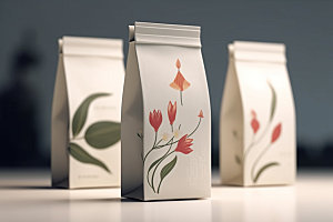 茶叶包装包装设计中国风模型