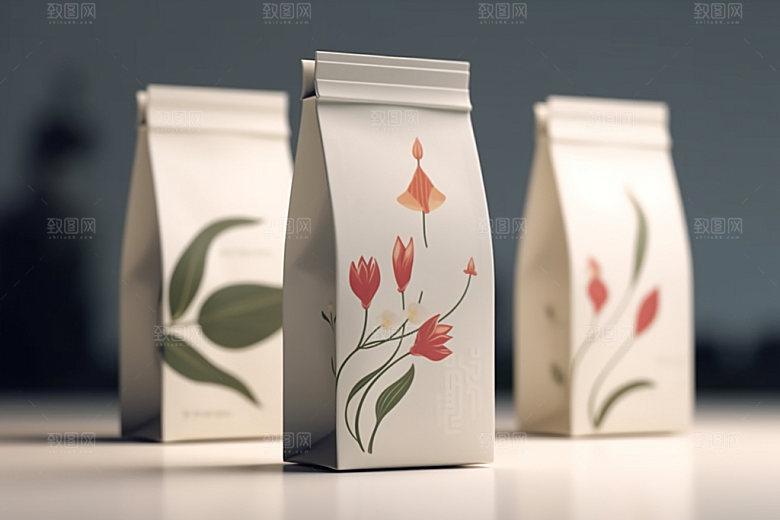 茶叶包装包装设计中国风模型