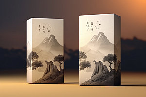 茶叶包装3D茶叶罐模型