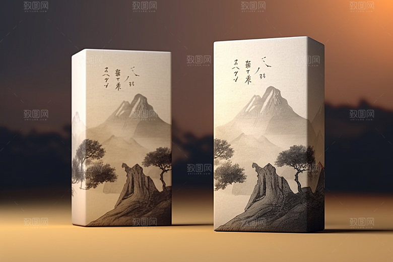 茶叶包装3D茶叶罐模型