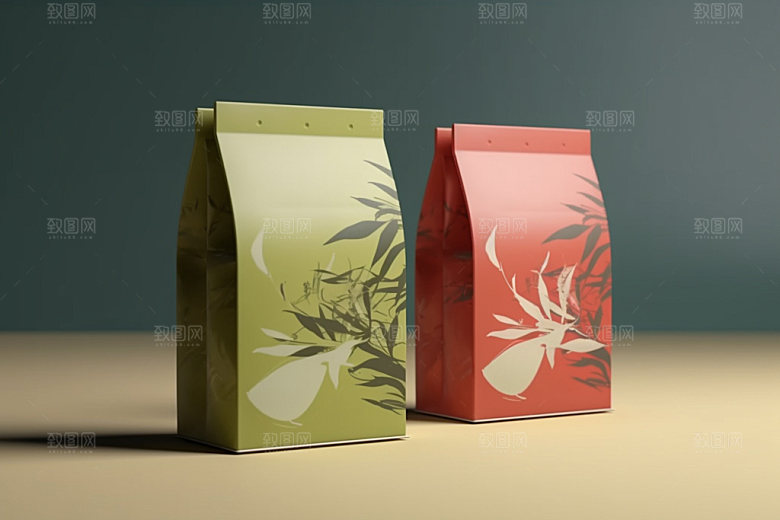 茶叶包装立体中国风模型