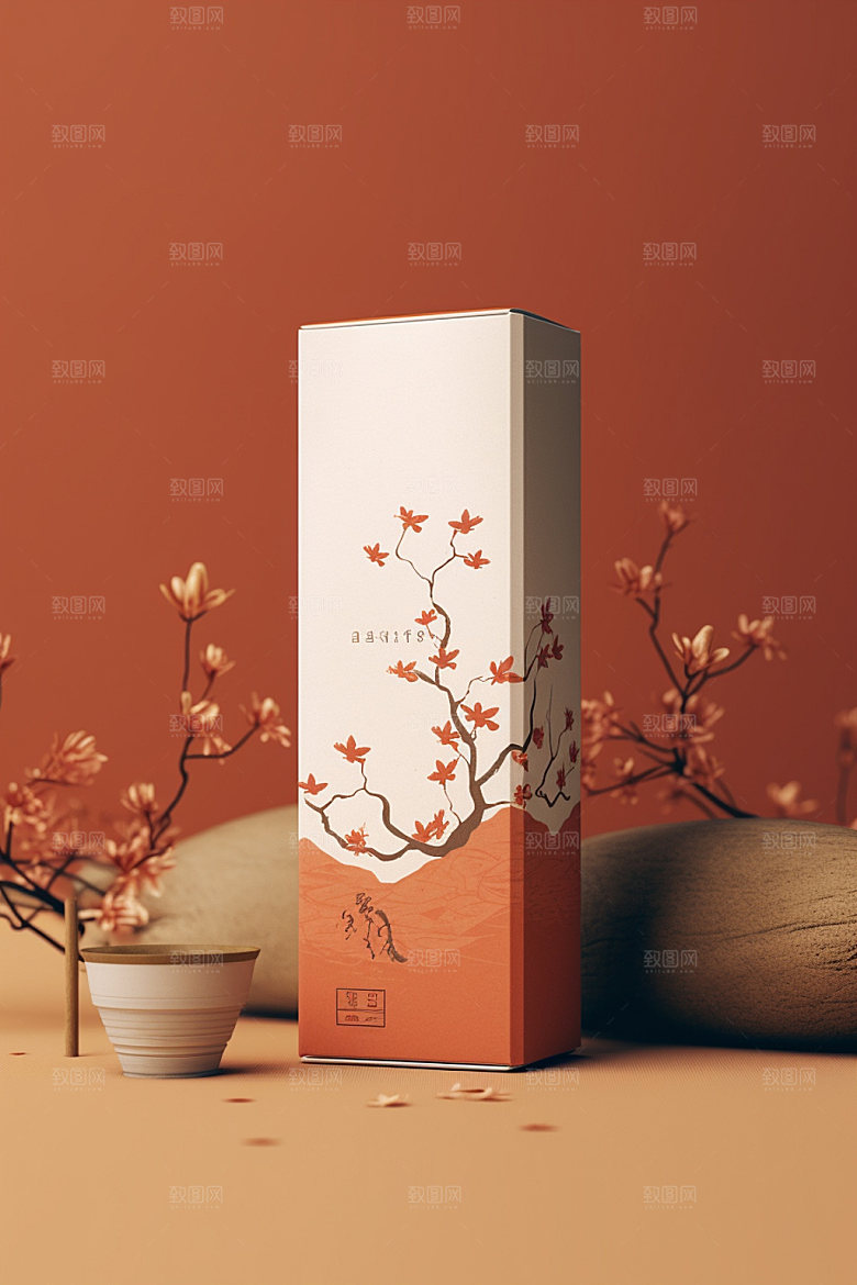 茶叶包装包装设计立体模型