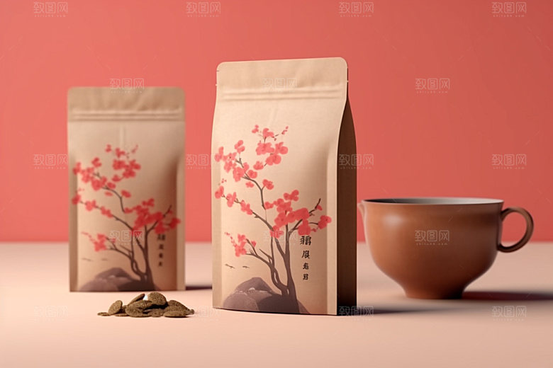 茶叶包装立体包装设计模型