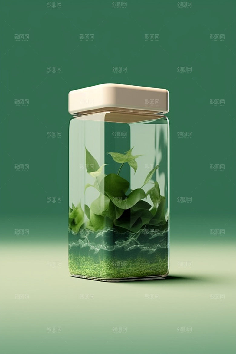 茶叶包装立体包装设计模型