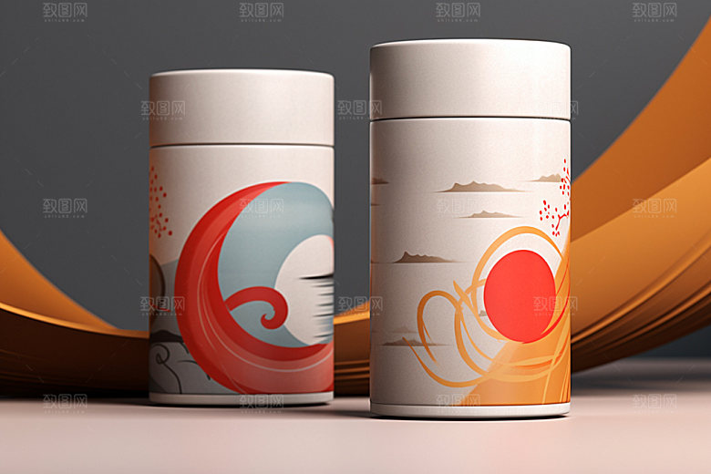 茶叶包装3D包装设计模型