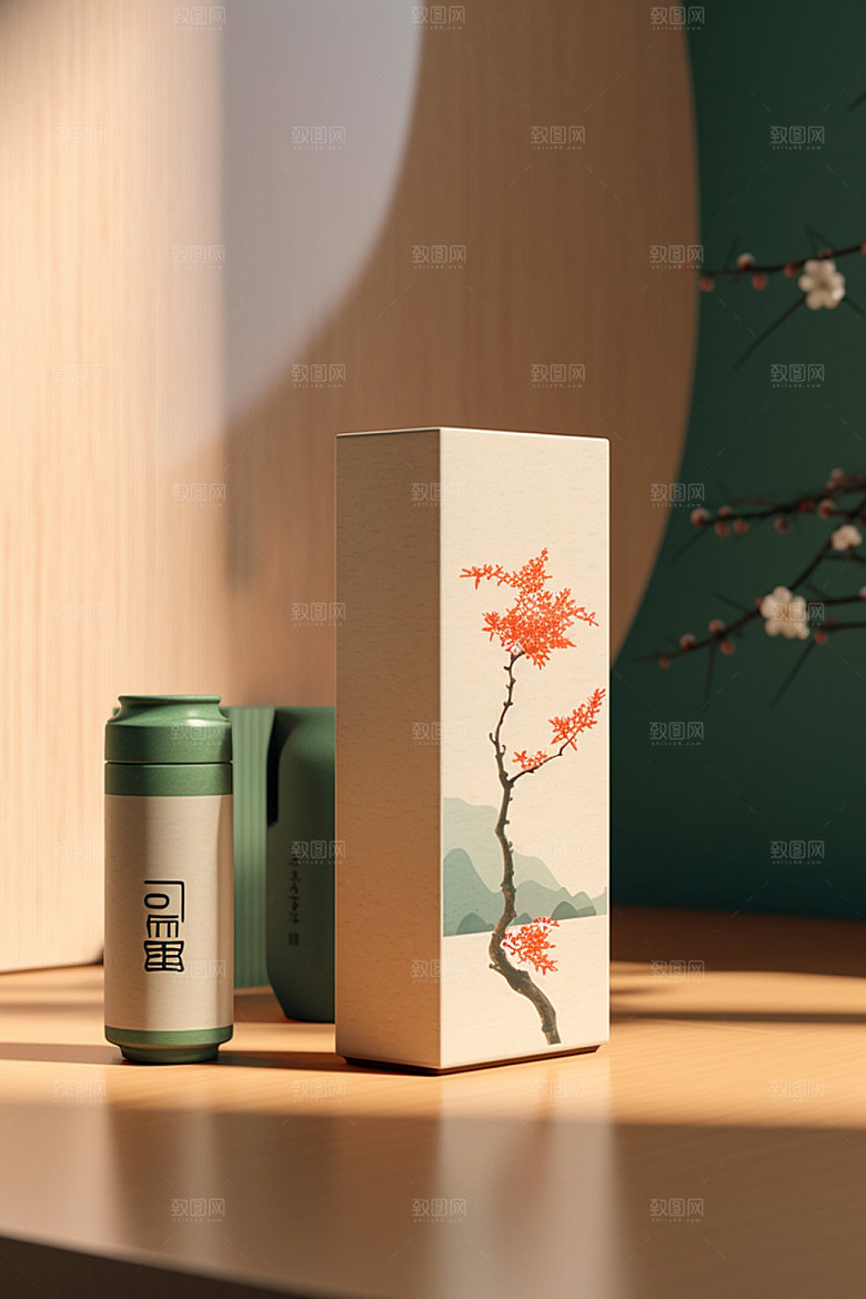 茶叶包装3D包装设计模型