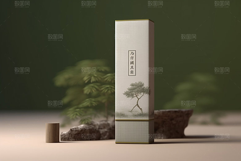 茶叶包装中式包装设计模型