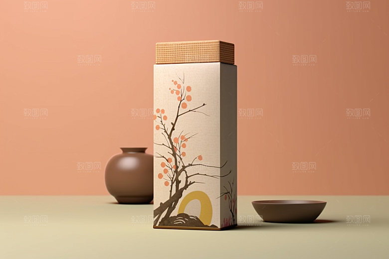 茶叶包装传统包装设计模型