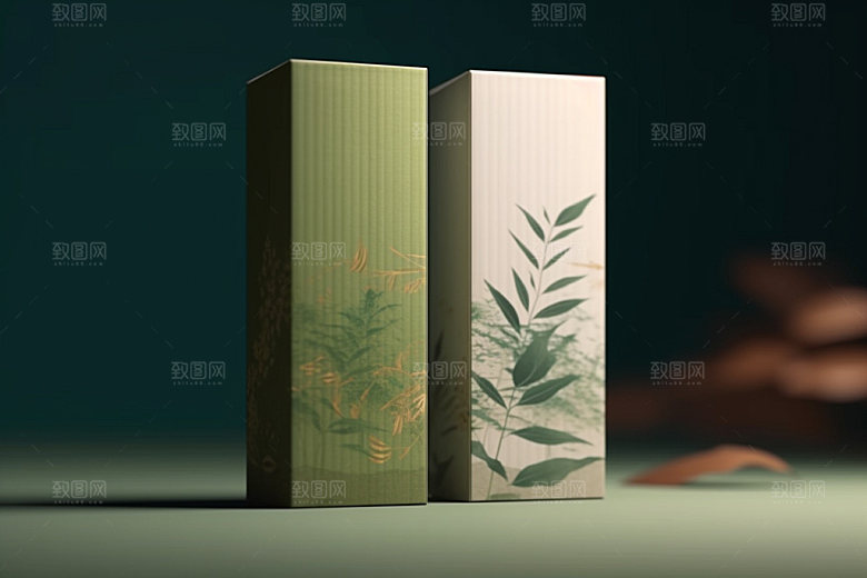 茶叶包装包装设计传统模型