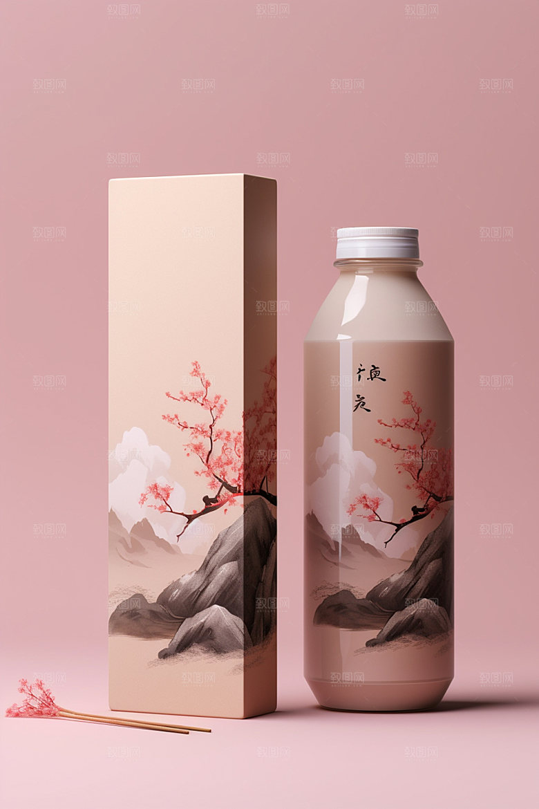 茶叶包装3D包装设计模型