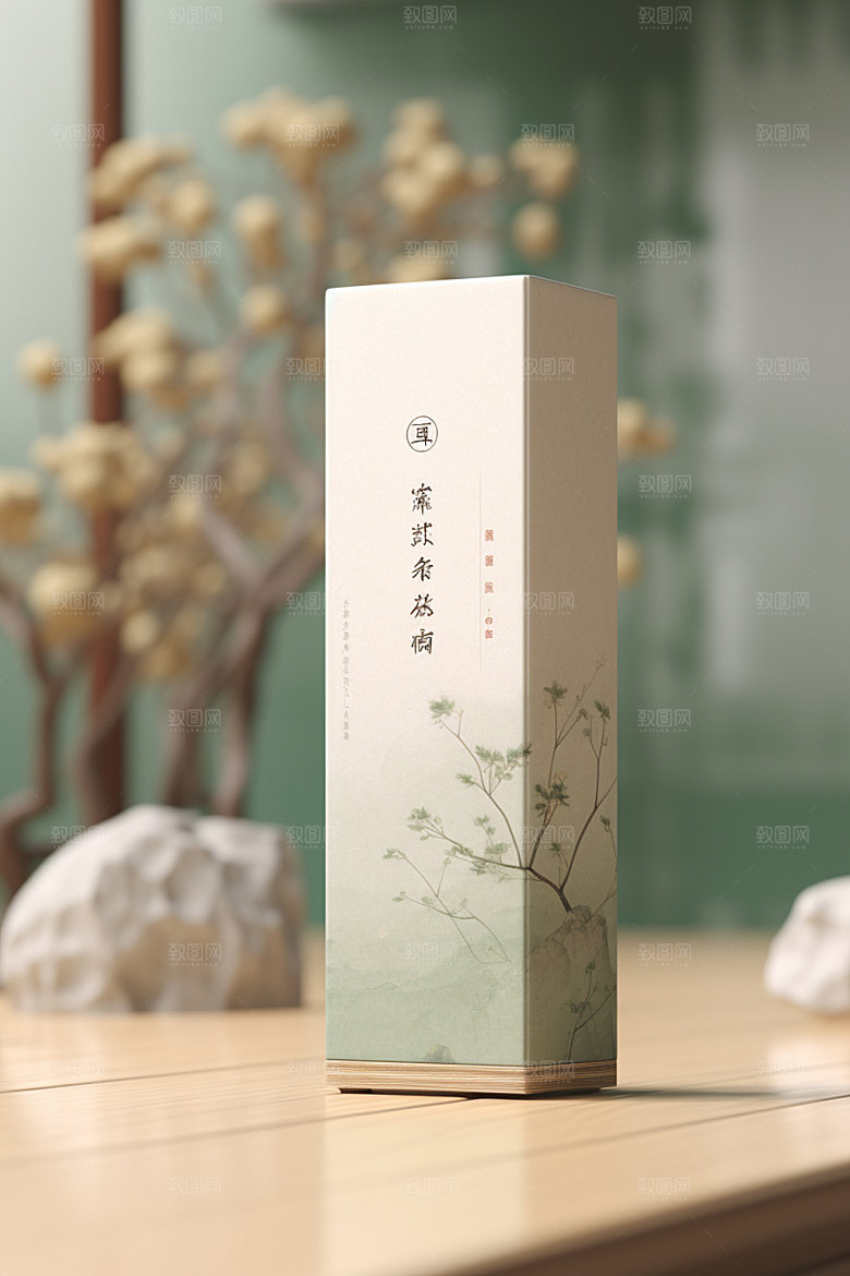 茶叶包装中式包装设计模型