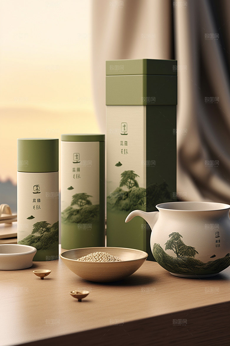 茶叶包装包装设计3D模型