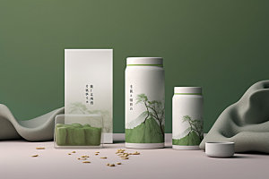 茶叶包装包装设计立体模型