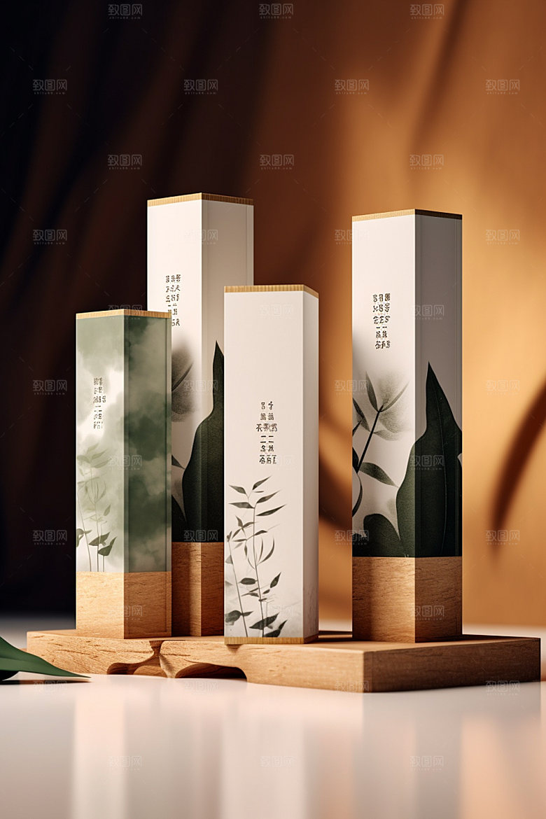 茶叶包装3D茶叶罐模型