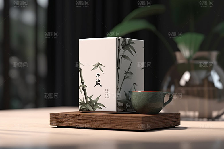 茶叶包装传统包装设计模型