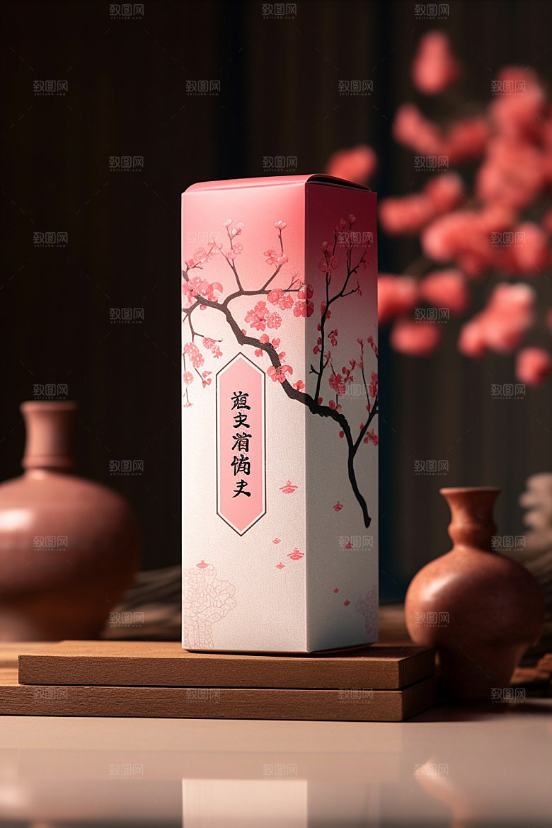茶叶包装茶叶罐传统模型