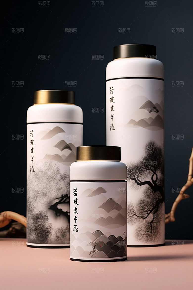 茶叶包装3D包装设计模型