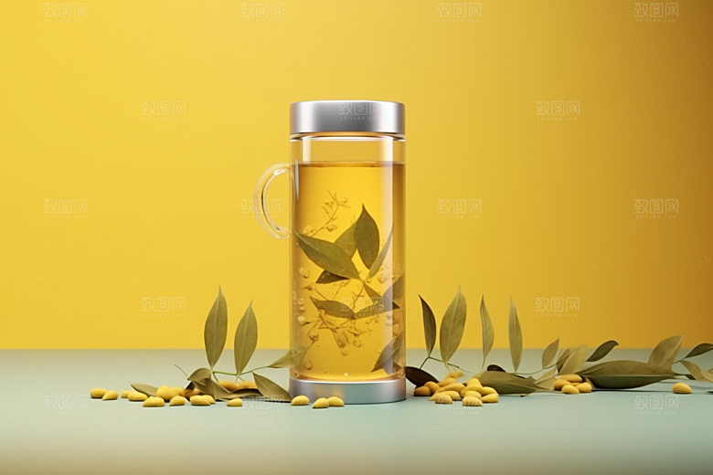 茶叶包装包装设计茶叶罐模型