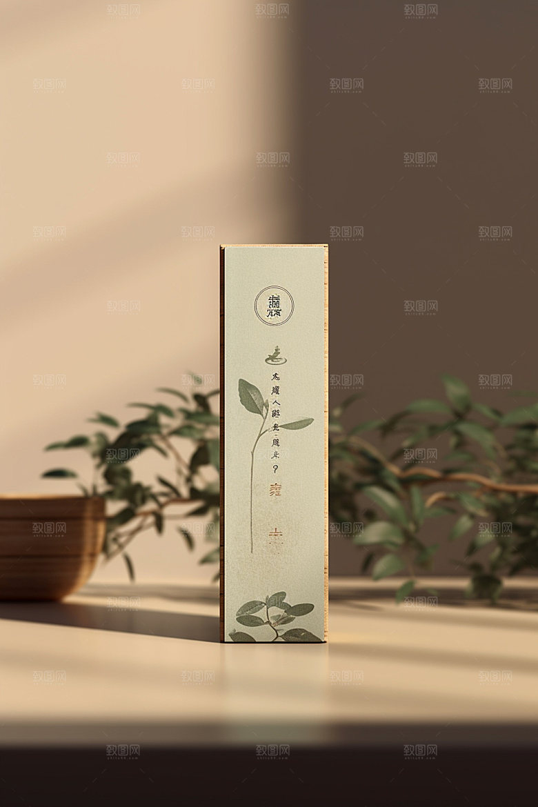 茶叶包装3D传统模型