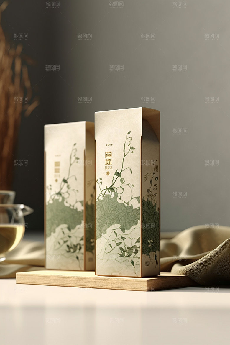 茶叶包装传统包装设计模型