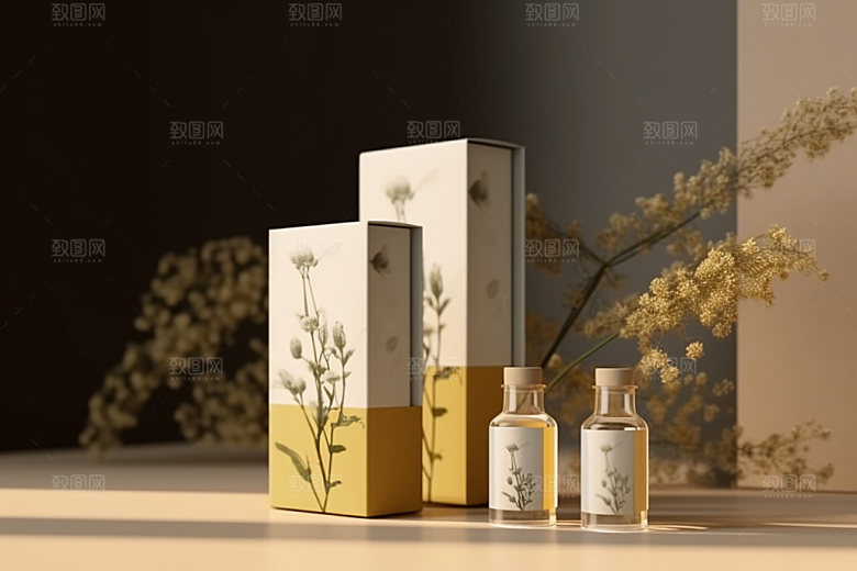 茶叶包装中国风3D模型