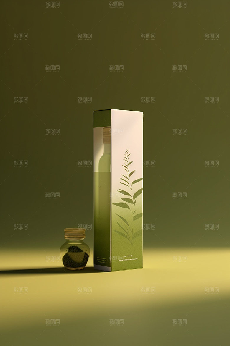 茶叶包装传统3D模型