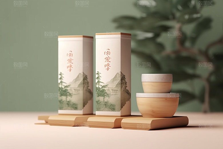 茶叶包装包装设计3D模型