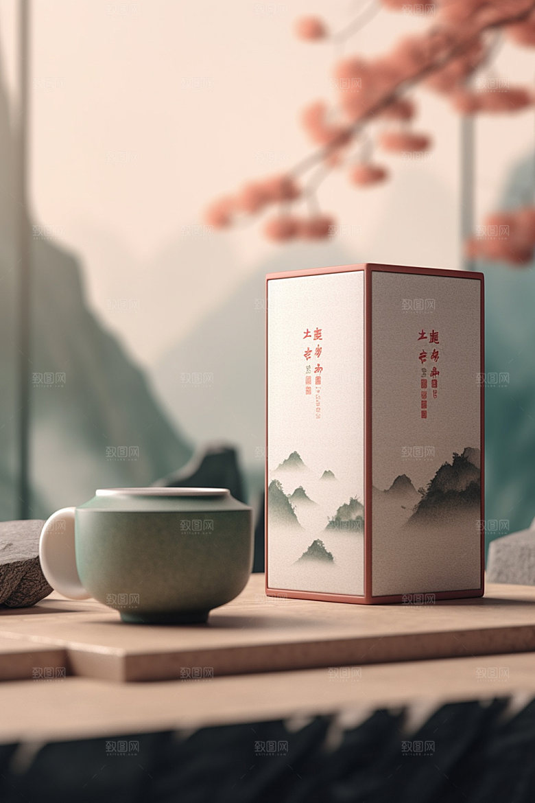 茶叶包装传统包装设计模型
