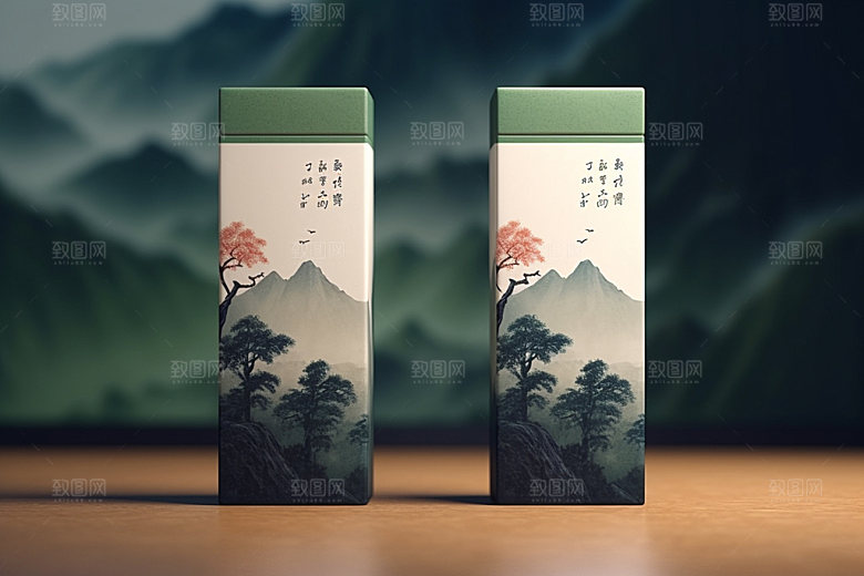 茶叶包装茶叶罐3D模型