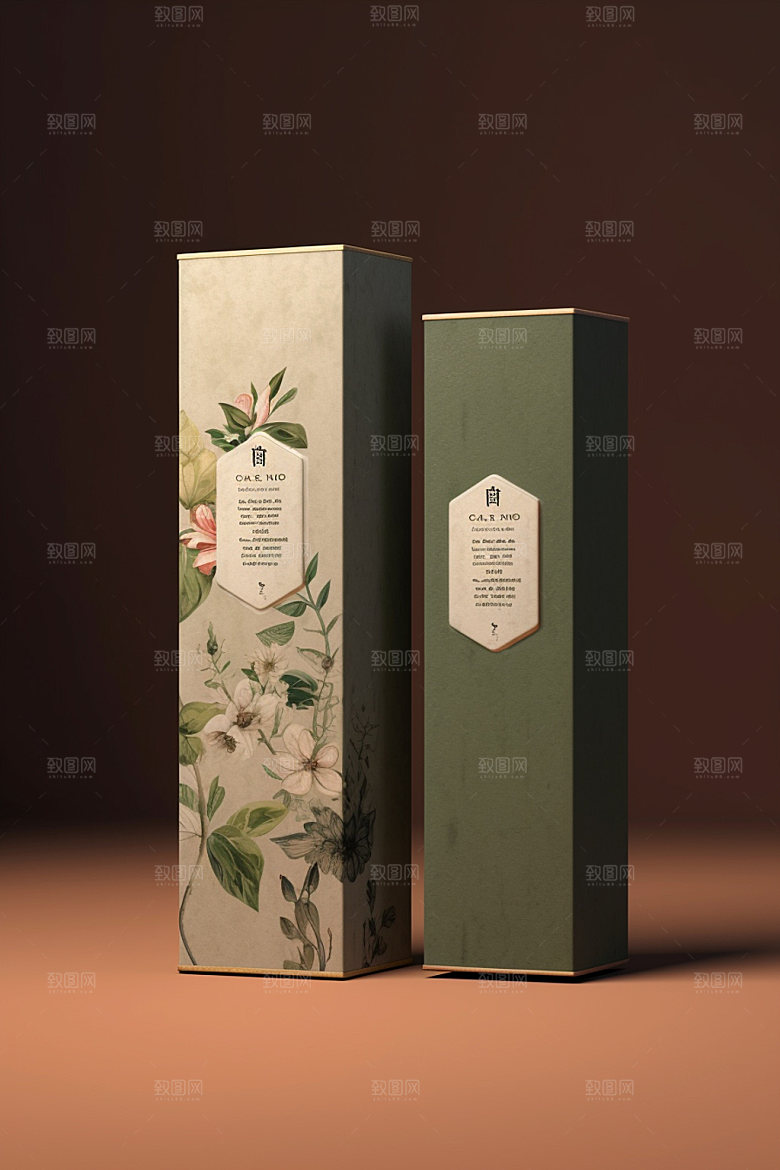 茶叶包装中式包装设计模型