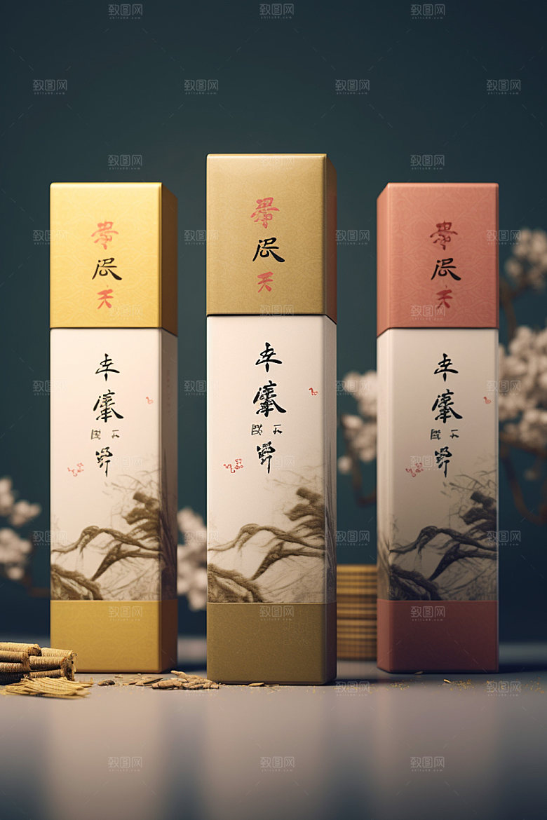 茶叶包装茶叶罐3D模型