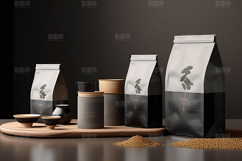 茶叶包装包装设计茶叶罐模型