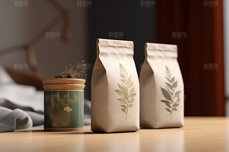 茶叶包装中式传统模型