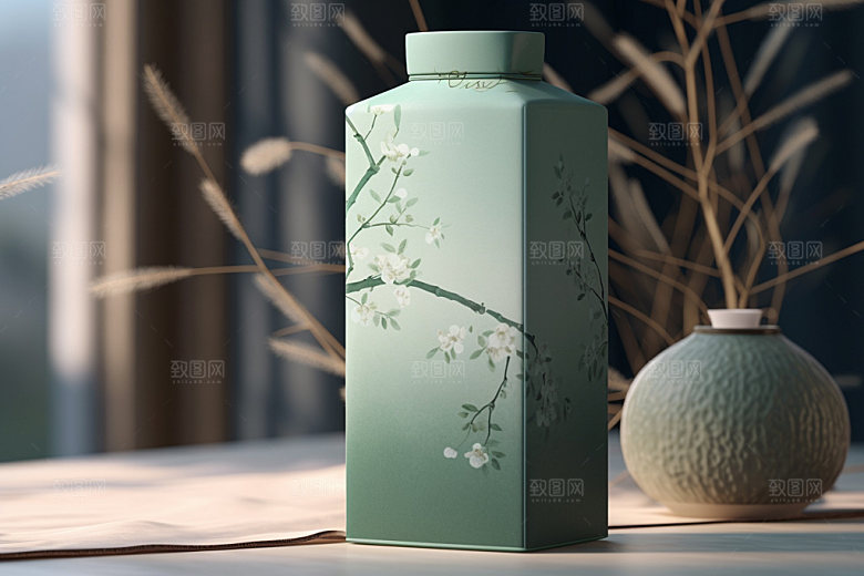 茶叶包装包装设计立体模型