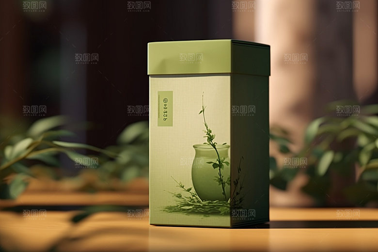 茶叶包装茶叶罐3D模型