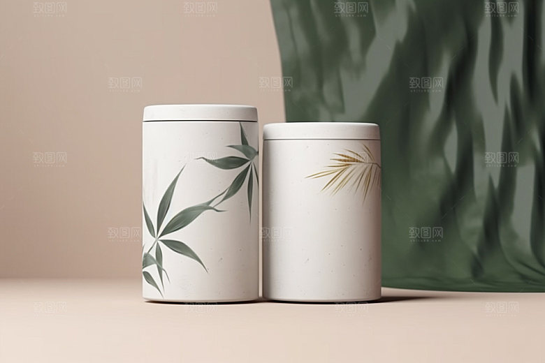 茶叶包装立体3D模型