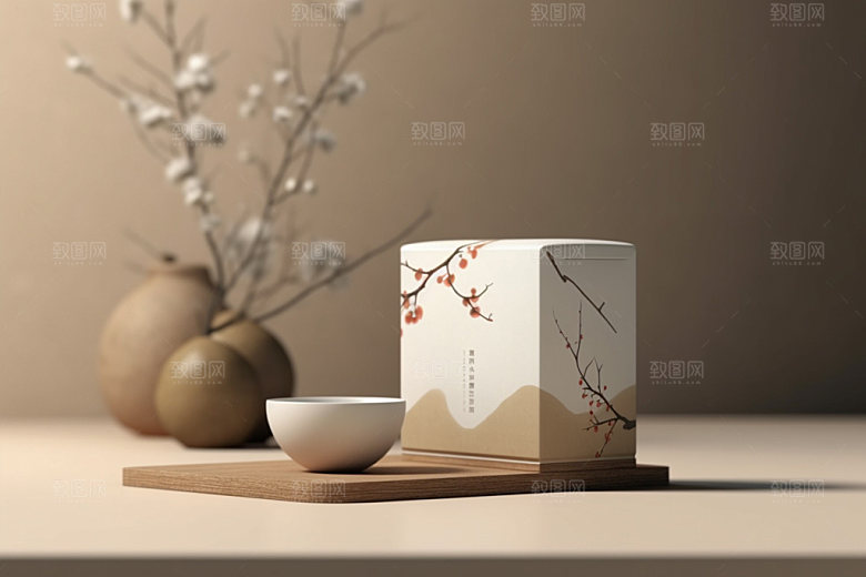 茶叶包装3D包装设计模型
